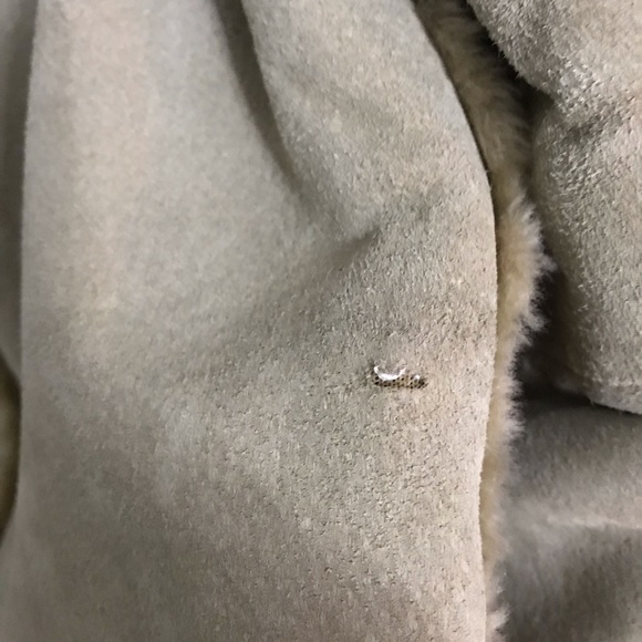 Brandon Thomas Full Length Suede Leather Coat - Picture 9 of 11